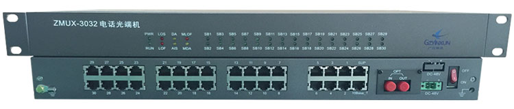 電話光端機為光口傳輸 電話光端機為光口傳輸